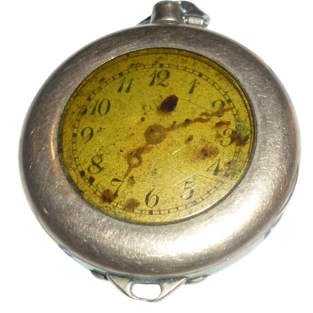 Antique Elgin 7 Jewel Pocket Watch Wadsworth Referee Gold Filled Case 2381125